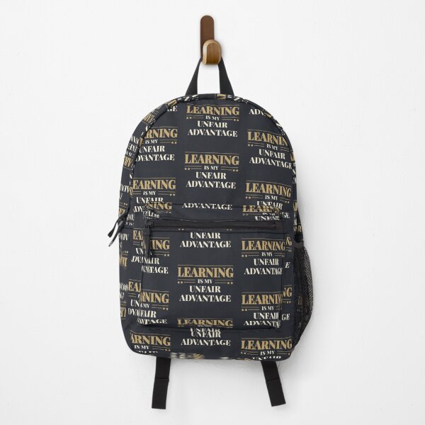 Item preview, Learning is my unfair advantage - Light typography designed and sold by Revextyr.