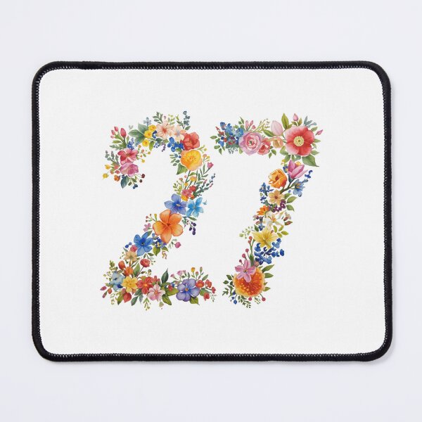 Item preview, 27th birthday flowers watercolor. designed and sold by uunaa.