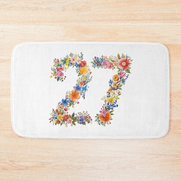 Item preview, 27th birthday flowers  watercolor. designed and sold by uunaa.