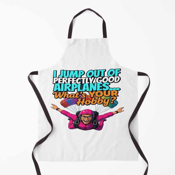 Item preview, Funny Skydiving T-Shirt – I Jump Out of Perfectly Good Airplanes, What’s Your Hobby? – Parachuting Humor Tee, Extreme Sports Gift designed and sold by Sushikidsntod.