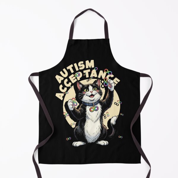 Item preview, Autism Acceptance Tuxedo Cat designed and sold by Luan Huynh.