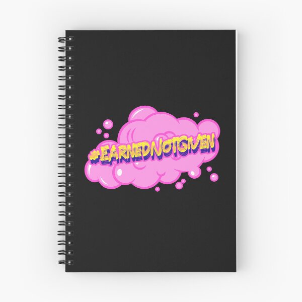 Item preview, #EarnedNotGiven Hashtag T-Shirt designed and sold by DwishOriginals.
