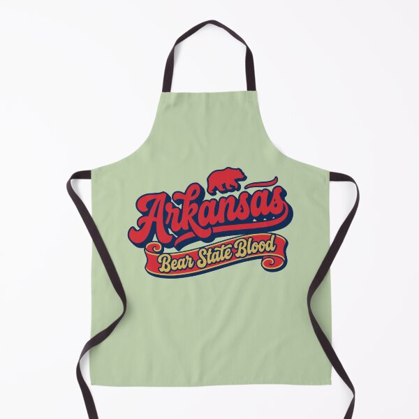 Item preview, Arkansas Bear State Blood Vintage Retro Script designed and sold by Cozy-Old-Pub.