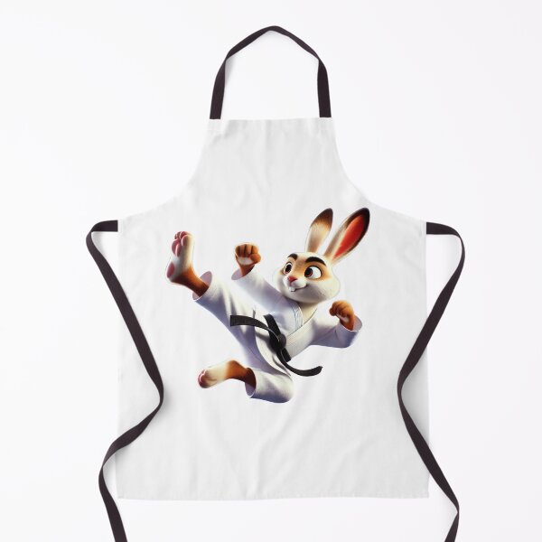 Item preview, Karate Rabbit - Cute Martial Arts Bunny designed and sold by FreshLineArts.