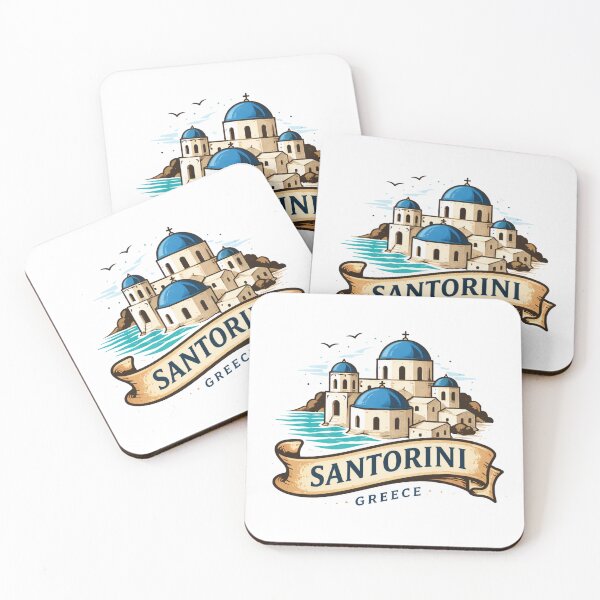 Item preview, Santorini, Cyclades Greece designed and sold by PamLeeDesign.