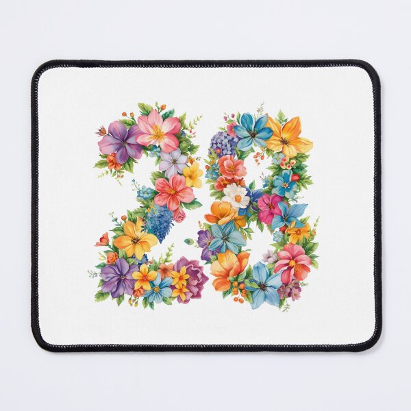 Item preview, 28th birthday flowers  watercolor. designed and sold by uunaa.