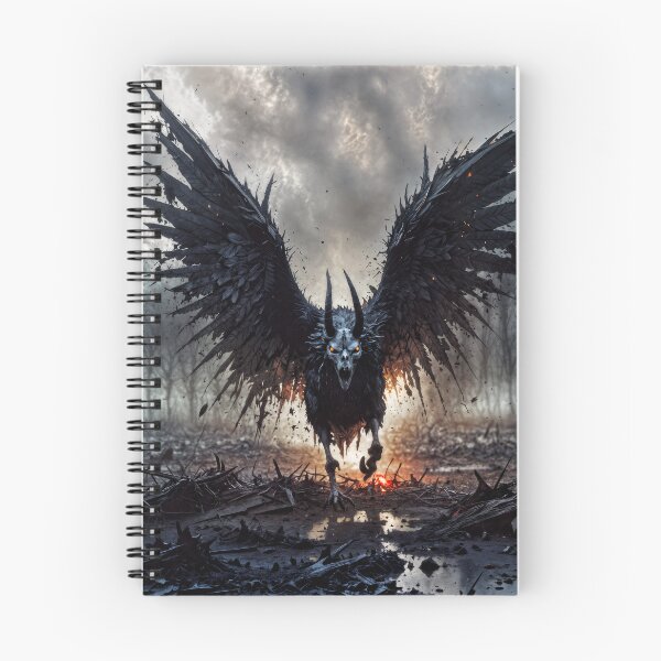 Item preview, Dark Raven Guardian in Burning Forest designed and sold by NecroScrolls.