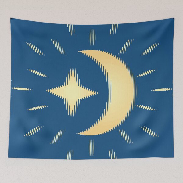 Item preview, Golden Moon: Ribbed Glass Effect & Celestial Glow designed and sold by ZorianArt.