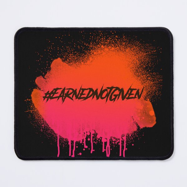 Item preview, #EarnedNotGiven Hashtag T-Shirt designed and sold by DwishOriginals.