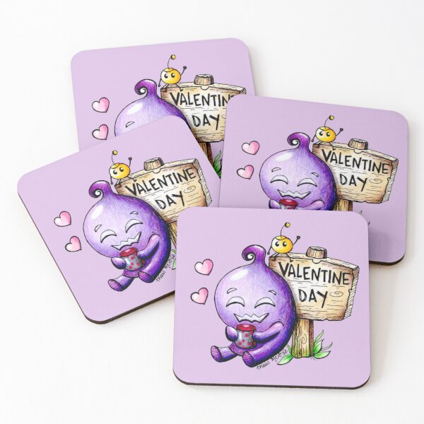 Item preview, Stardew Valley Krobus - Valentine's Day designed and sold by ThaisMelo.