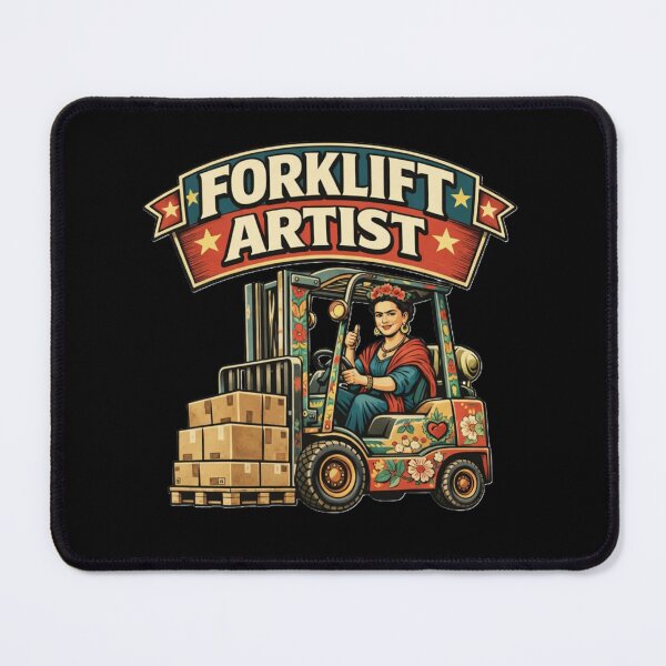 Item preview, Forklift Artist Vintage Retro Operator Design designed and sold by RetroNibylander.