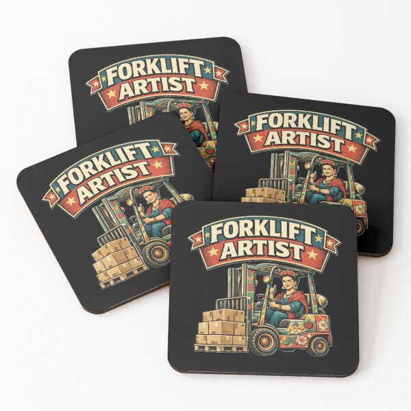 Item preview, Forklift Artist Vintage Retro Operator Design designed and sold by RetroNibylander.