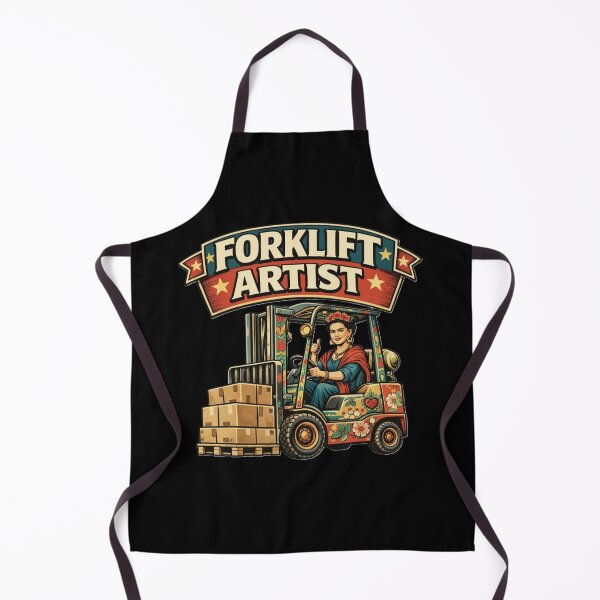 Item preview, Forklift Artist Vintage Retro Operator Design designed and sold by RetroNibylander.