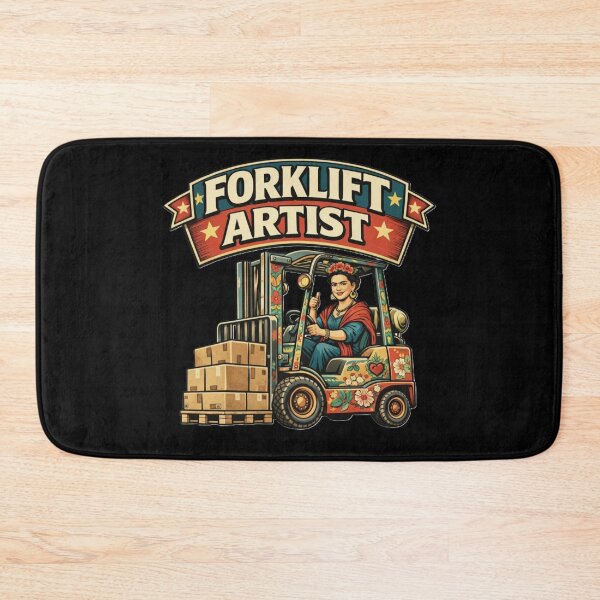 Item preview, Forklift Artist Vintage Retro Operator Design designed and sold by RetroNibylander.