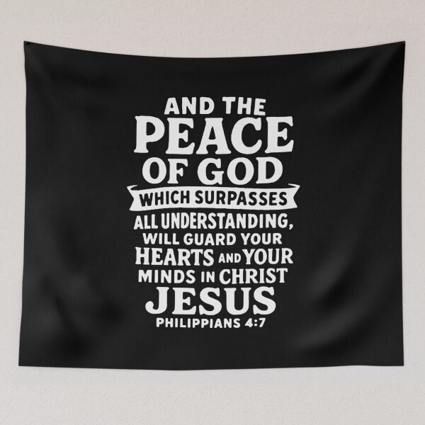 Item preview, Philippians 4:7 The Peace of God Which Surpasses All Under designed and sold by plushism.