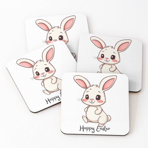 Item preview, Happy Easter - Easter Cute - Bunny. designed and sold by Egyptics.