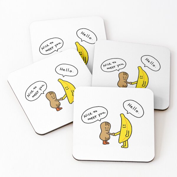 Item preview, a Peanut guy and a Banana guy designed and sold by superbaechoo.