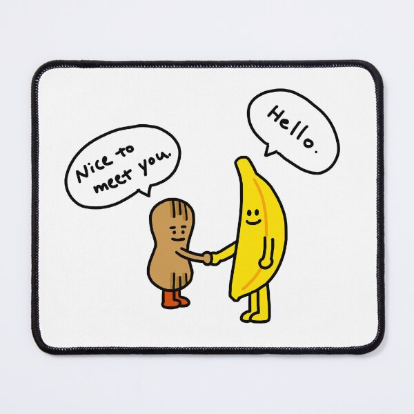 Item preview, a Peanut guy and a Banana guy designed and sold by superbaechoo.