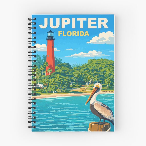 Artikelvorschau, Jupiter Florida Reiseplakat entworfen und verkauft von rogue-design.