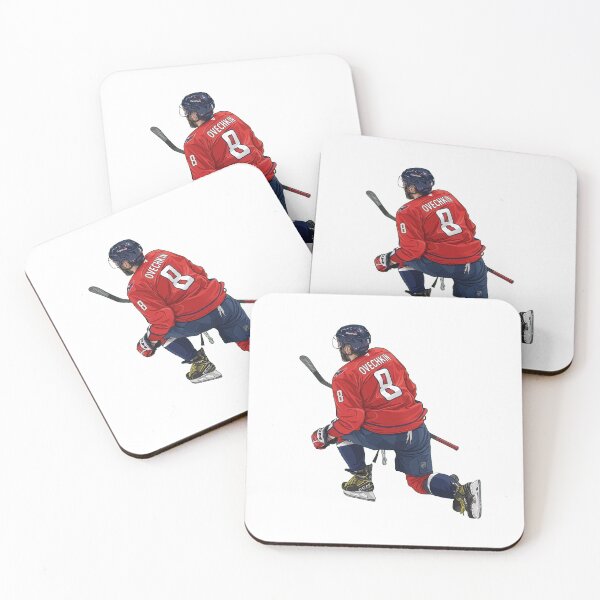 Item preview, Alex Ovechkin #8 Celebration One Leg designed and sold by ScaryDoom.