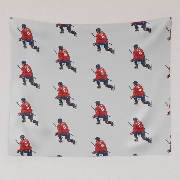 Item preview, Alex Ovechkin #8 Celebration One Leg designed and sold by ScaryDoom.