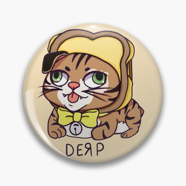 Artikelvorschau, Grungus Derp Aufkleber entworfen und verkauft von DesignsByKass.
