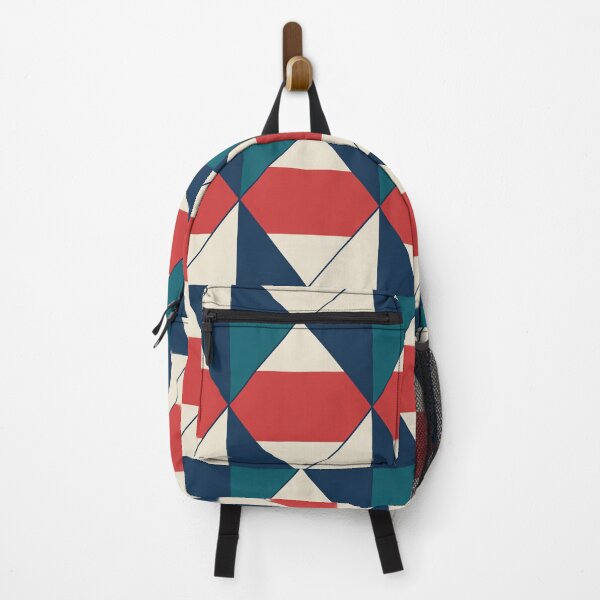 Item preview, Patriotic Triangle Tessellation Pattern Americana designed and sold by OldGloryForge.