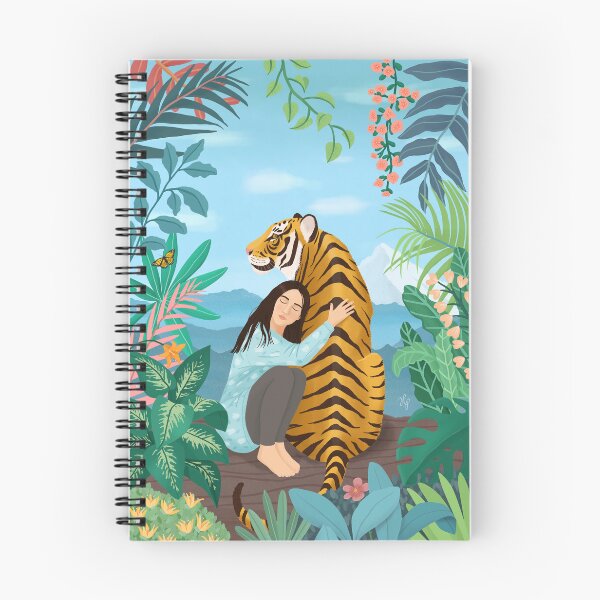 Item preview, Girl with a Tiger designed and sold by Petra Holikova.