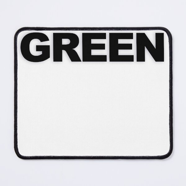 Item preview, GREEN — Black Minimal Bold Type Statement designed and sold by WORDPAUSE.