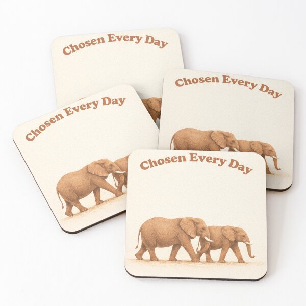 Item preview, Chosen Every Day Elephant Anniversary Couple Shirt designed and sold by SavannaStrikes.
