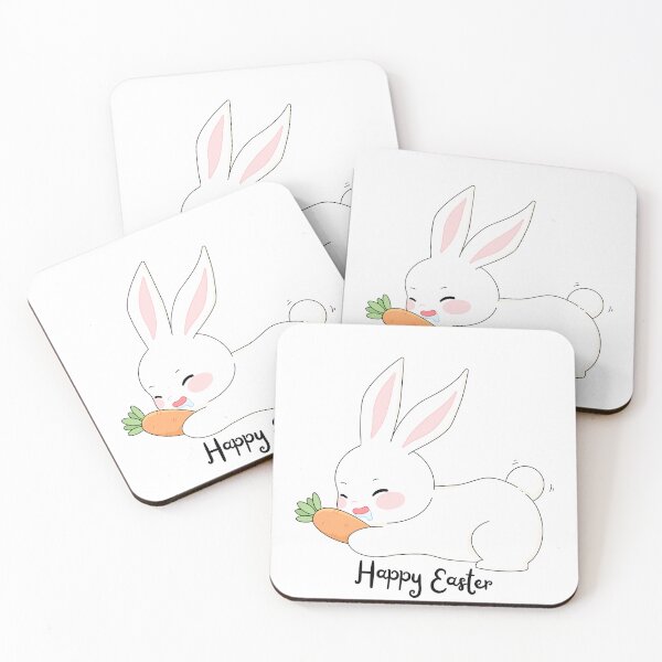 Item preview, Happy Easter - Easter Cute - Bunny. designed and sold by Egyptics.