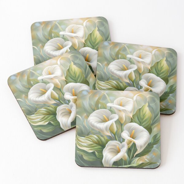 Item preview, Elegant Calla Lilies in Bloom designed and sold by MargaretWiktor.