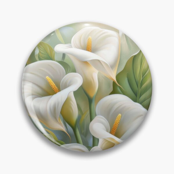 Item preview, Elegant Calla Lilies in Bloom designed and sold by MargaretWiktor.