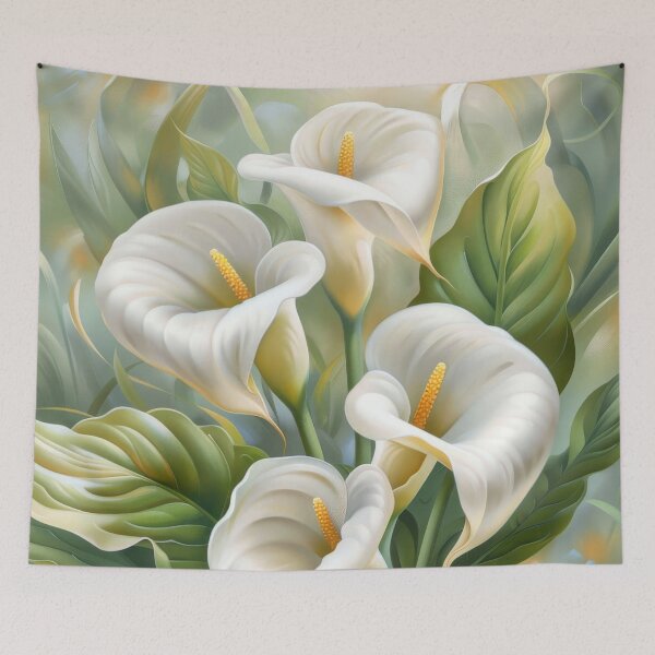 Item preview, Elegant Calla Lilies in Bloom designed and sold by MargaretWiktor.