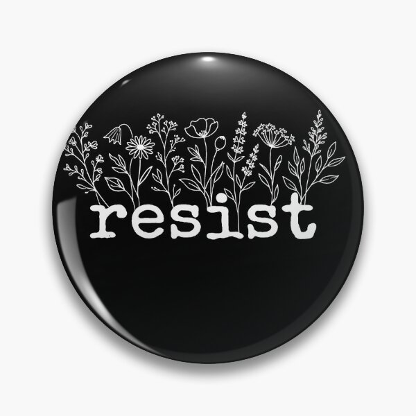 Item preview, Resist Floral Anti-Tump Minimalist Wildflower Protest designed and sold by will freed18.