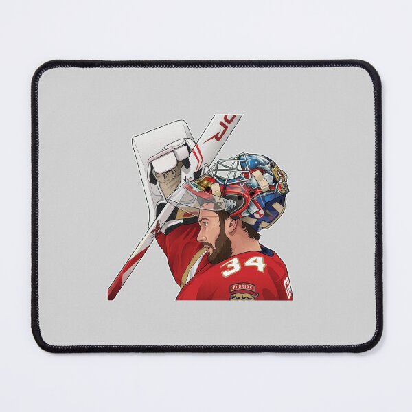 Item preview, Alex Lyon #34 Goalie Head designed and sold by ScaryDoom.