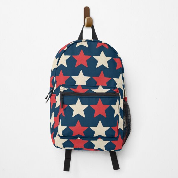 Item preview, Geometric Patriotic Star Grid Pattern Americana designed and sold by OldGloryForge.