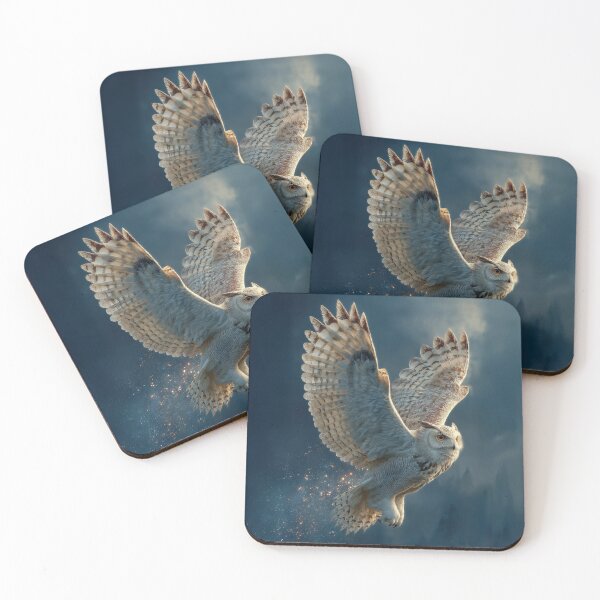 Item preview, Moonlight Flight Owl – Silent Night Hunter designed and sold by Erika Kaisersot.
