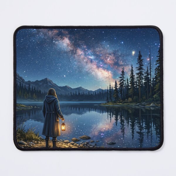 Item preview, Lonely person among the stars designed and sold by Sigtrix.