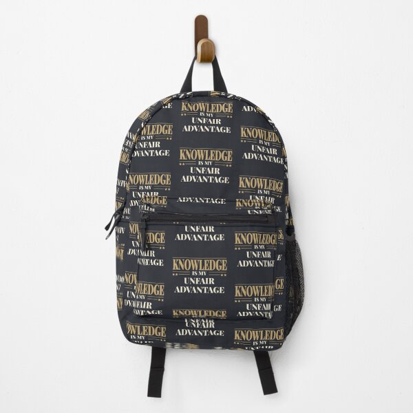Item preview, Knowledge is my unfair advantage - Light typography designed and sold by Revextyr.