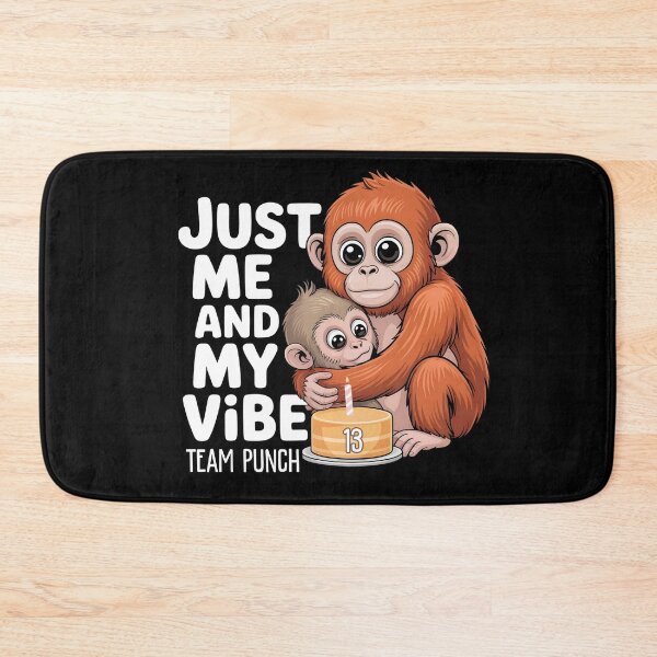 Item preview, Cute Baby Monkey Team 13 Birthday designed and sold by EwaVerse.