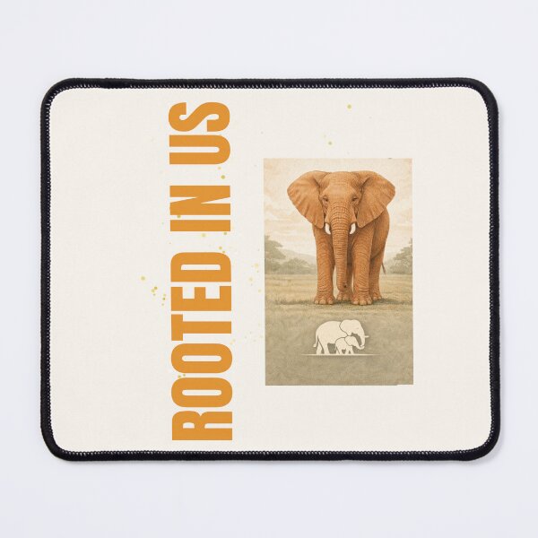 Item preview, Rooted In Us Elephant Anniversary Wall Art designed and sold by SavannaStrikes.