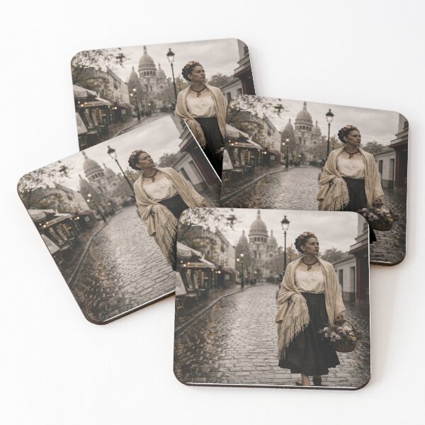 Item preview, Frida Kahlo Montmartre  designed and sold by Muycote.