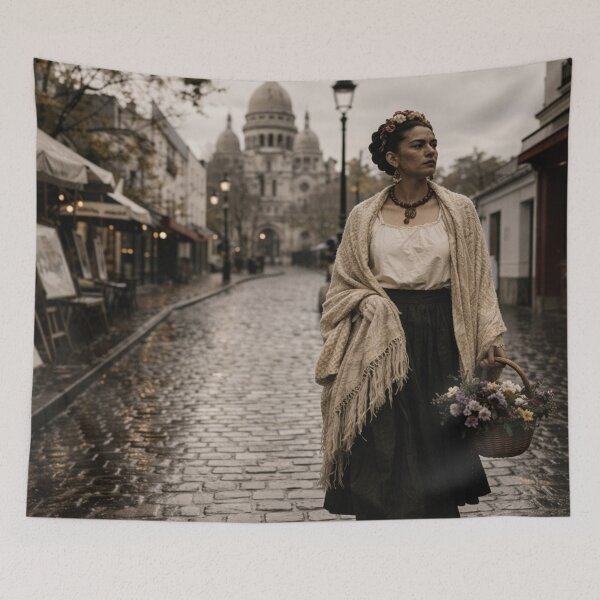 Item preview, Frida Kahlo Montmartre  designed and sold by Muycote.