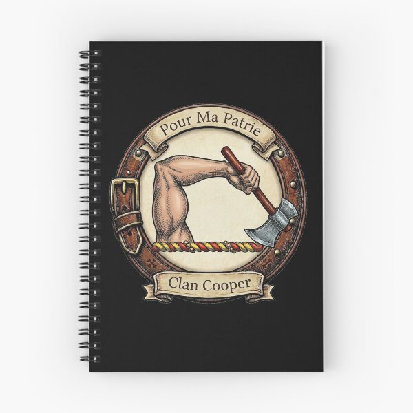 Item preview, Clan Cooper Crest designed and sold by BagTown Clans.