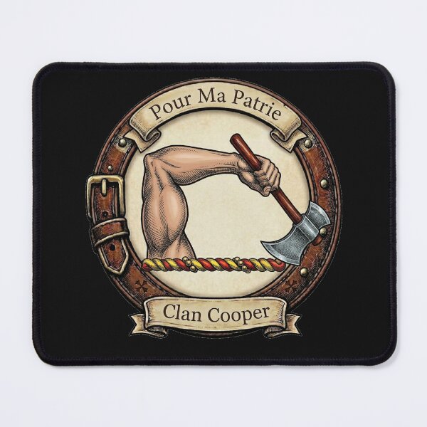 Item preview, Clan Cooper Crest designed and sold by BagTown Clans.