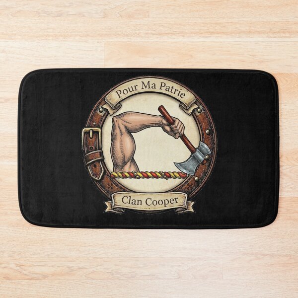 Item preview, Clan Cooper Crest designed and sold by BagTown Clans.