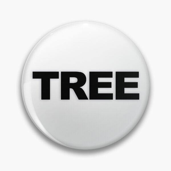 Item preview, TREE — Black Minimal Bold Type Statement designed and sold by WORDPAUSE.