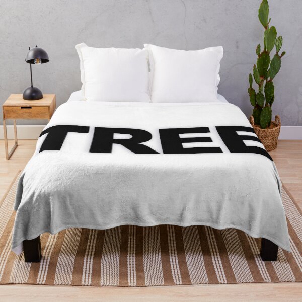 Item preview, TREE — Black Minimal Bold Type Statement designed and sold by WORDPAUSE.