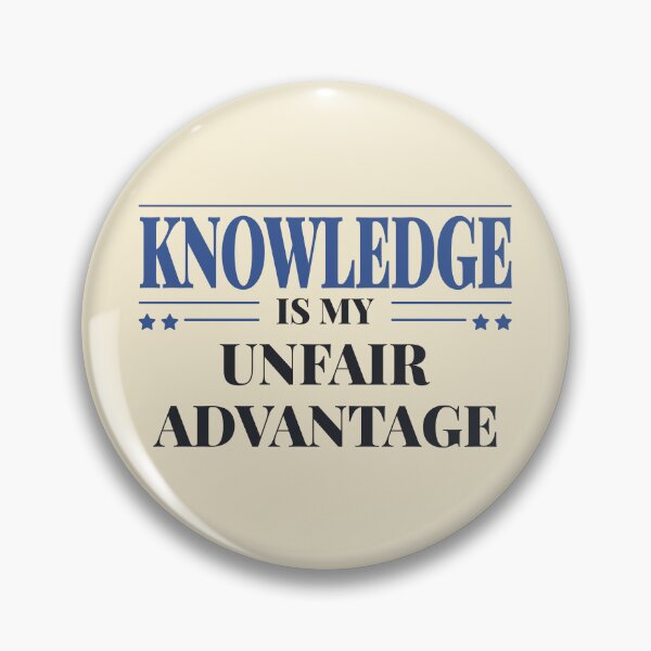 Item preview, Knowledge work is my unfair advantage - Dark typography designed and sold by Revextyr.